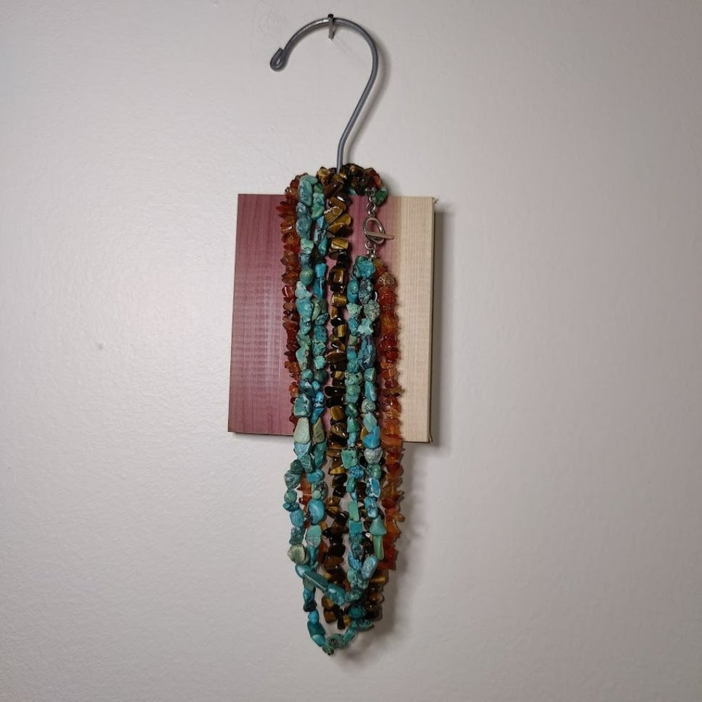 Gemstone necklace